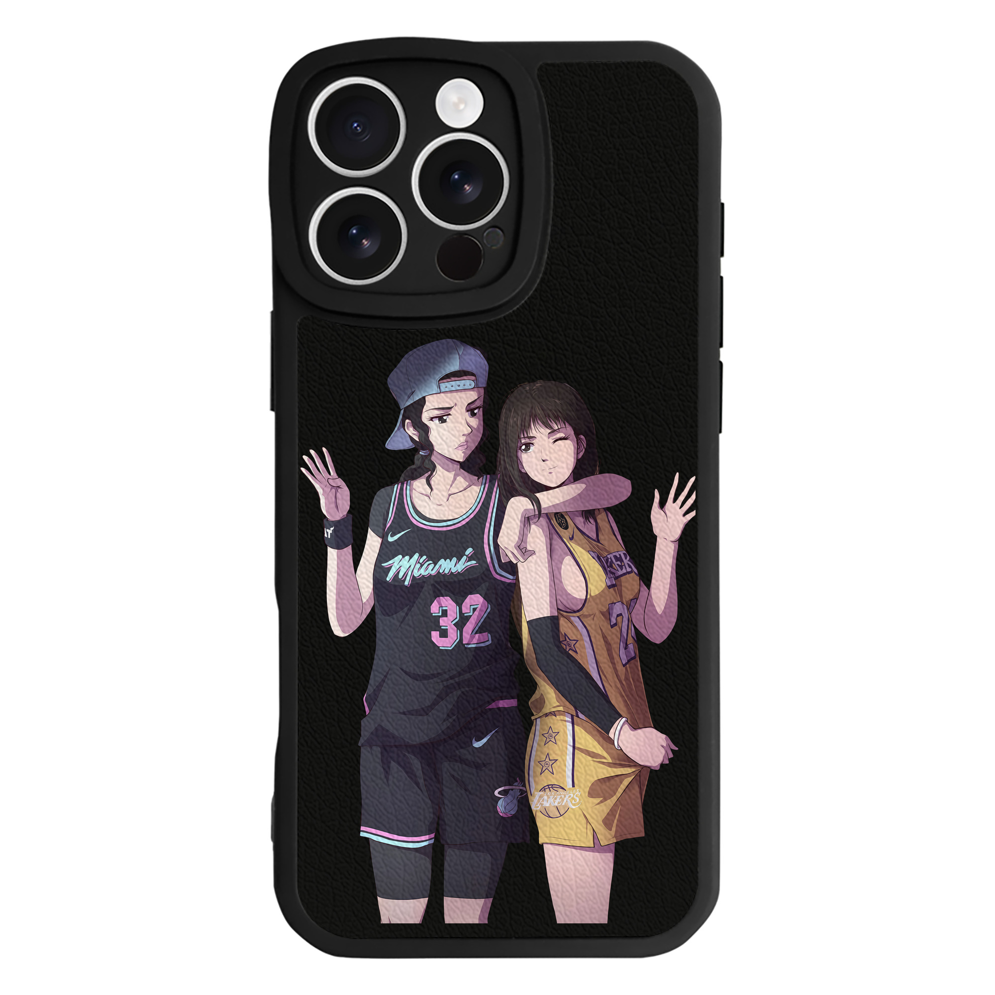 （画像用） SLAM DUNK／スラムダンク 【iPhone 16シリーズ対応】シリコンスマホケース（レザー調） 材質：シリコン